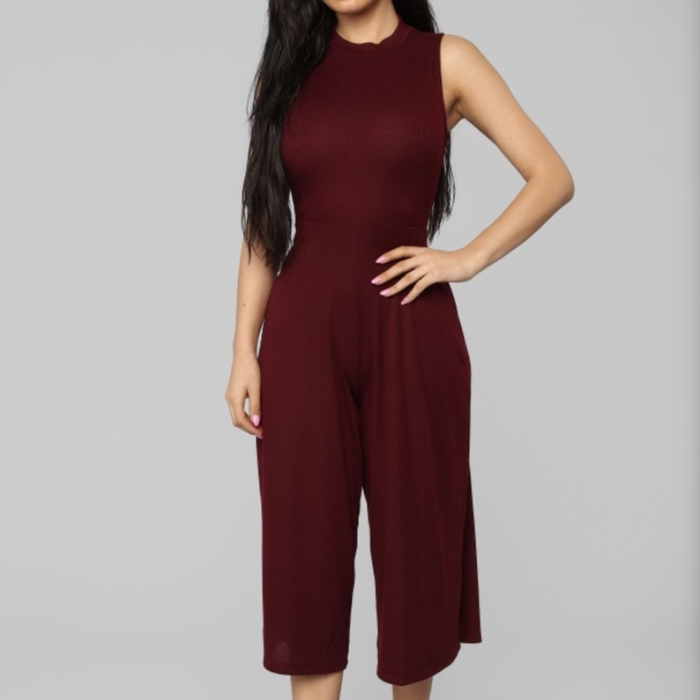 Easy life cropped jumpsuit